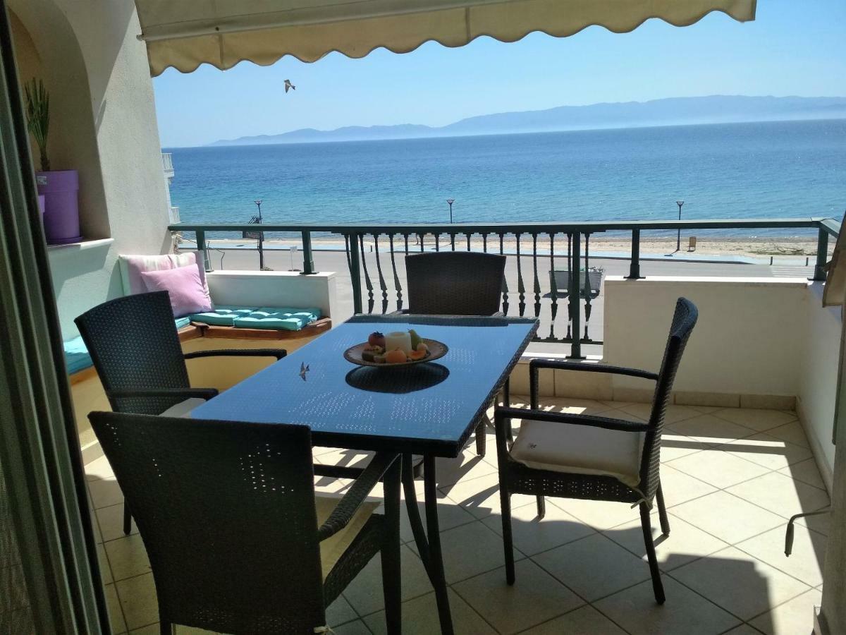 Apartmán Luxury Sea View Ofrínion Exteriér fotografie